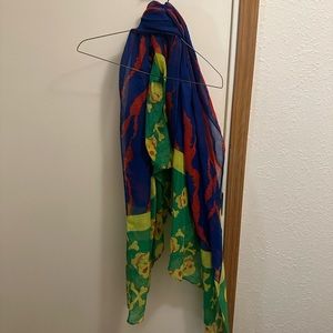 Skull fashioned scarf